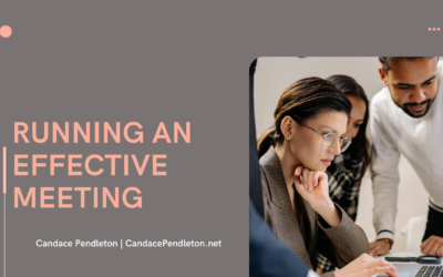 Running an Effective Meeting